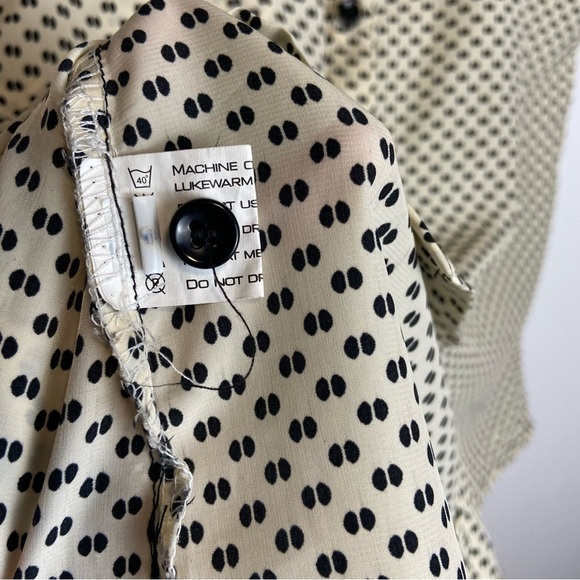 ⚪️ VTG Tiara polka dot button down camisole - Picture 4 of 8